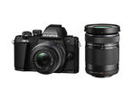 Mirrorless Olympus OM-D E-M10 Mark II с 14‑42mm II R и 40-150mm R