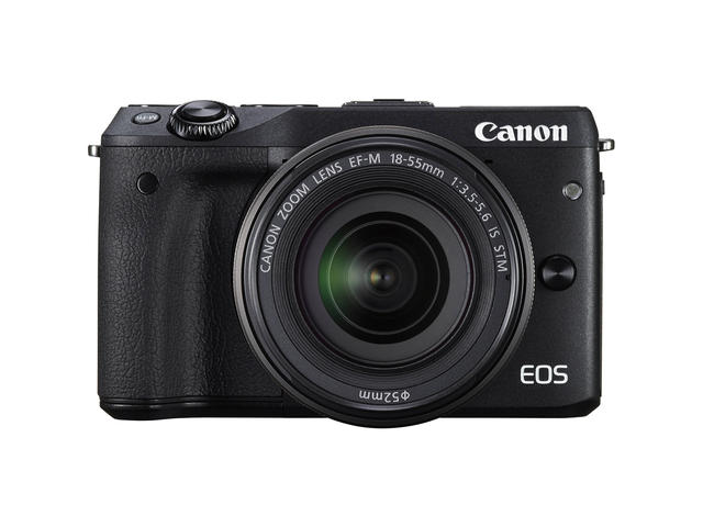 Mirrorless Canon EOS M3 с обектив EF-M 18-55mm f/3.5-5.6 IS STM