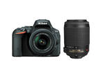 DSLR Nikon D5500 с 18-55mm VR II и 55-200mm IF-ED VR