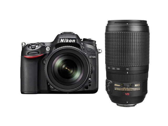 DSLR Nikon D7100 с 18-105mm f/3.5-5.6G ED VR и 70-300mm f/4.5-5.6G VR