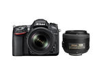 DSLR Nikon D7100 с 18-105mm f/3.5-5.6G ED VR и DX 35mm f/1.8G