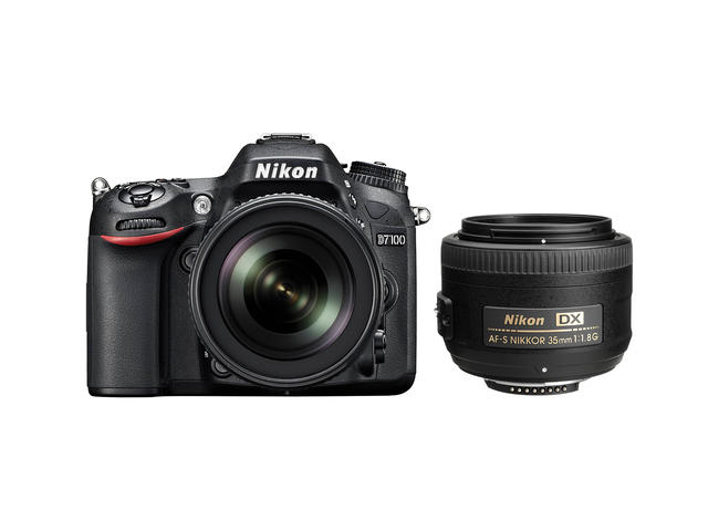 DSLR Nikon D7100 с 18-105mm f/3.5-5.6G ED VR и DX 35mm f/1.8G