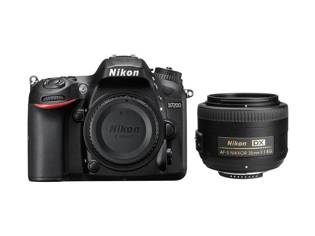 DSLR Nikon D7200 с обектив AF-S DX 35mm f/1.8G
