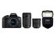 DSLR Canon EOS 750D с 18-55mm IS STM, 10-18mm IS STM и 55-250 IS STM