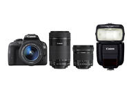 DSLR Canon EOS 100D с 18-55mm IS STM, 10-18mm IS STM и 55-250 IS STM