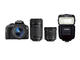 DSLR Canon EOS 100D с 18-55mm IS STM, 10-18mm IS STM и 55-250 IS STM