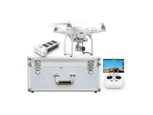 Дронове DJI Phantom 3 Advanced V3.0 + втора интелигентна батерия + DJI Phantom метален куфар