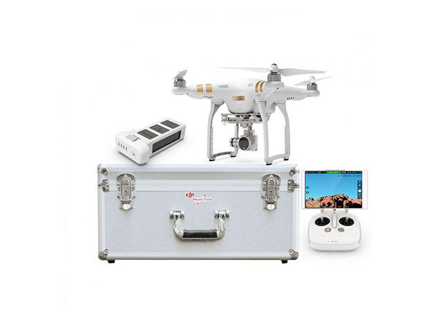 Дронове DJI Phantom 3 Professional V3.0 + втора интелигентна батерия + DJI Phantom метален куфар