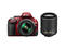 DSLR Nikon D5200 с обективи 18-55mm VR II и 55-200mm VR II