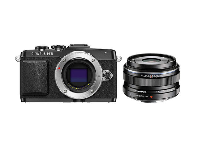 Mirrorless Olympus Pen E-PL7 с обектив M.Zuiko Digital 17mm f/1.8 MSC